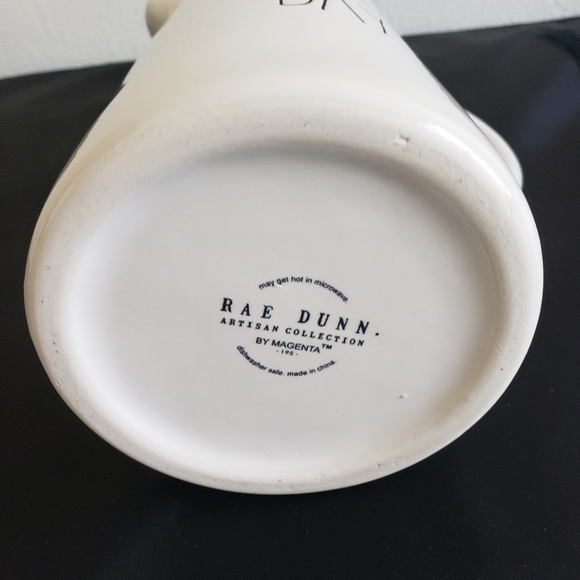 Rae Dunn GAME DAY Pitcher 9 1/4" Tall  Cream Color - Picture 10 of 12